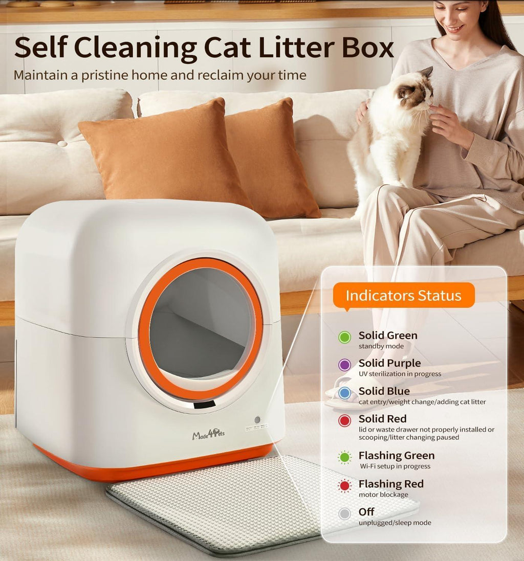 Smart APP Remote Control - Real-time Data and Cat Health Tracking